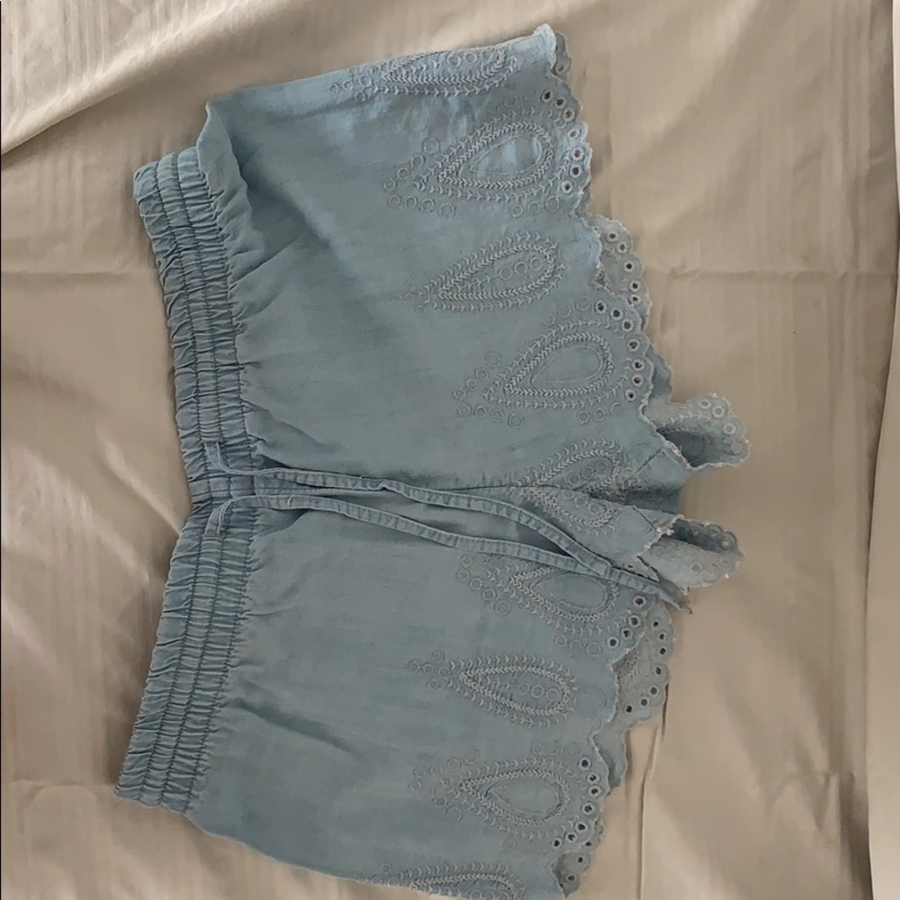 Chambray shorts